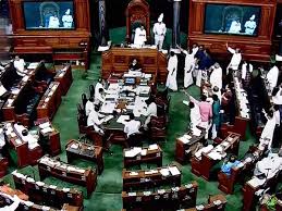 Budget session of Parliament: Opposition MPs raise slogans against CAA in Lok Sabha