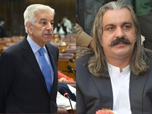 Khawaja Asif Accuses KP CM Gandapur of Betrayal and Disloyalty